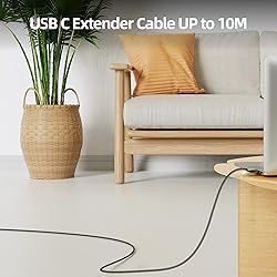 USB C Extension Cable 3ft, USB Type-C 3.1 Extender