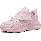 Yadurdu Kid Sneakers Girls Running Shoes Boys Walking Sports Adjustable Strap Sneakers