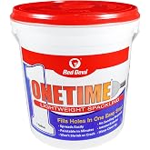 Red Devil 0541 ONETIME Lightweight Spackle Wall Repair, Spackling for Holes Drywall, 1 Gallon, White, Made in USA
