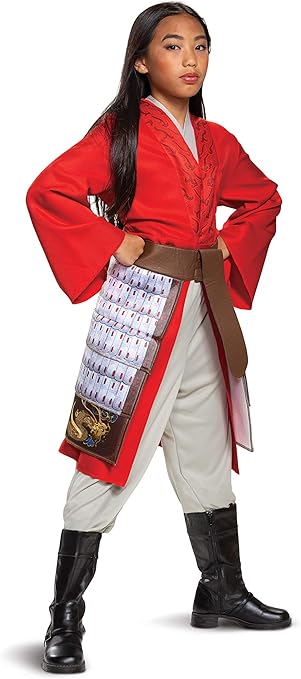 mulan costume kid