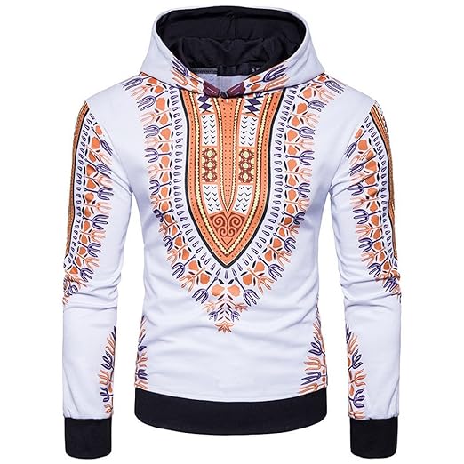 JYJM Herren 3D Druck Kapuzenpullover Pullover Männer Retro Print Pullover Herren Hoodie Herren Casual Shirt Herren Casual Jac