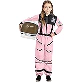 Spooktacular Creations Astronaut Costume with Helmet, Space Suit for Toddler, Kids Astronaut Halloween Costume for Cosplay