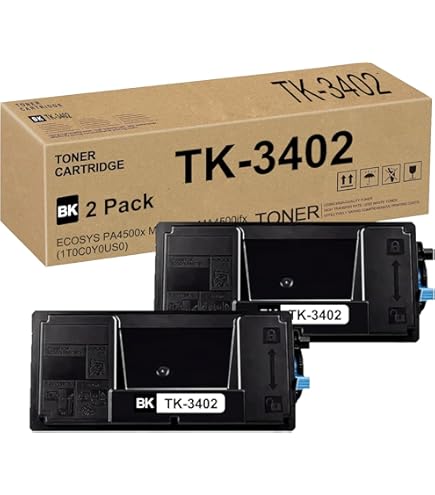 Amazon.com: KYOCERA TK-3402 Black Toner Cartridge for PA4500x