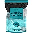 Aromasong Magnesium Flakes from The Dead Sea, 12 LB Resealable Pack - Muscle Relaxing Magnesium Chloride Bath Salts Soak for Headaches, Stress & Leg Discomfort. (Packaging May Vary)
