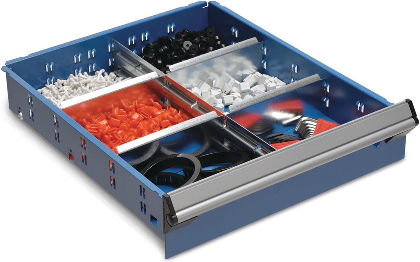 Steel Drawer Divider Kit 15 Compartments Fits 5 H Drawers