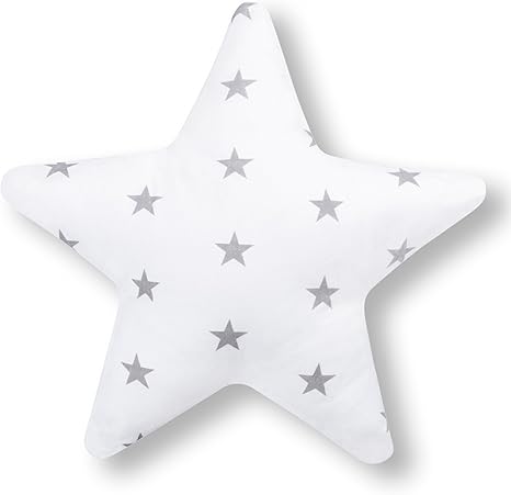 Amilian Star Shaped Pillow Cushion Two Sided Fleece 100 Cotton