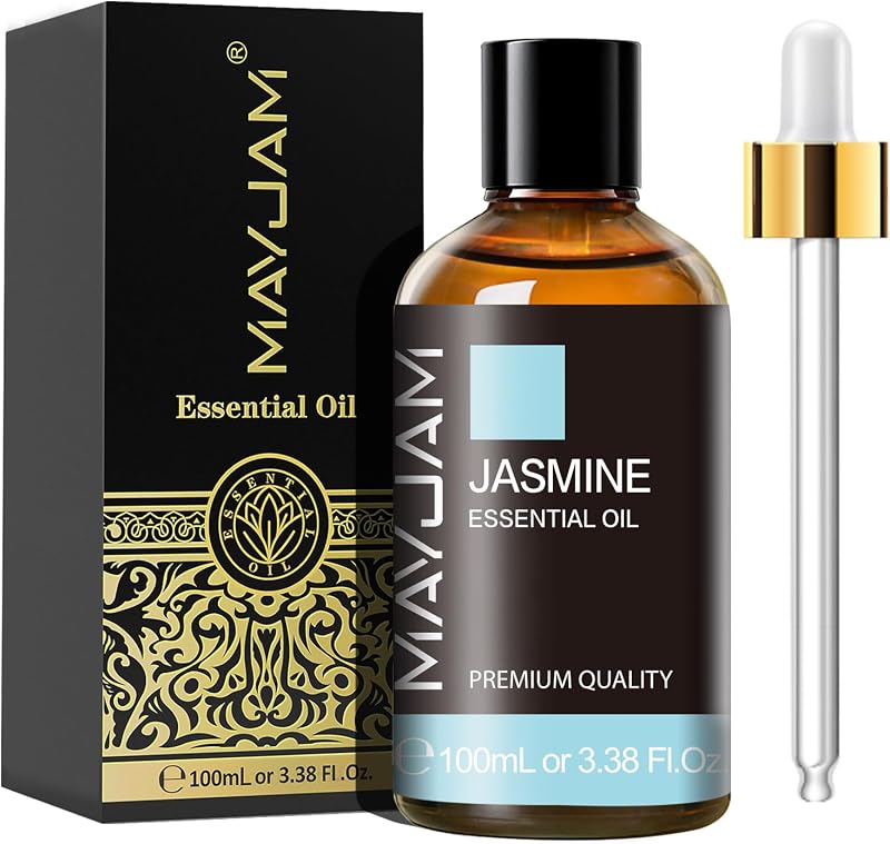 MAYJAM Jasmine Essential Oils 100ML Jasmine Oil for Diffuser Diffuser