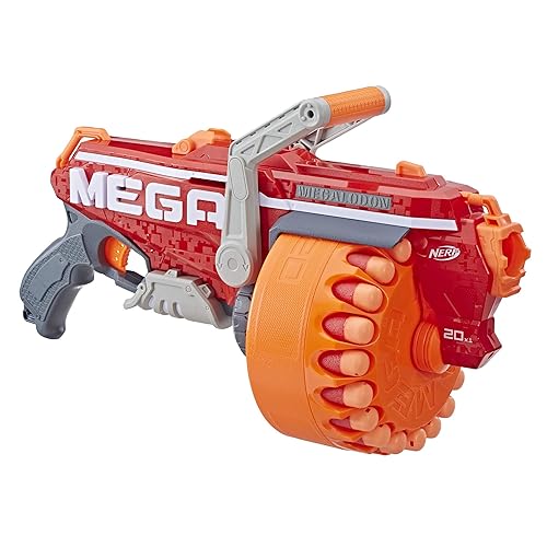 Nerf Megalodon N-Strike Mega Toy Blaster with 20 Official Mega