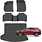 for Cadillac XT4 Floor Mats 2025 2019-2024,Car Mats for Cadillac XT4 All Weather Floor Mats Rubber Car Mats Cargo Liner Accessories 2019-2025