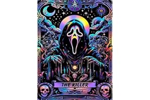 ZHUDENGXJL 5D Diamond Painting Kits for Adults,Skull Diamond Art Painting Kits,DIY Ghost Round Full Drill Crystal Gem Art Diamond Dots for Adults Suitable Home Wall Decor 12x16 Inch