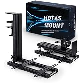 Reashy Hotas Mount, Joystick Mount, Aluminum Flight Stick Desk Mount for Logitech X56, X52, X52 Pro, Thrustmaster T.1600M, TCA, T.Flight Hotas One, 4, X, Airbus, VKB Gladiator Nxt