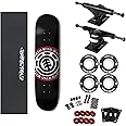 Element Skateboard Complete Seal Black 7.75" with 83A Soft Wheels