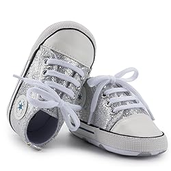 KKIIDDSS Unisex Baby Girls Boys Canvas High-top