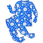 Little Hand Toddler Boys Pajama Monster Truck Pjs Soccer Baseball Jammies Kids Dinosaur 2 Piece Sleepwear Clothes Age 2-7