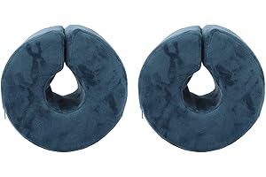 TITA-DONG 2pcs Foot Elevating Pillow, Leg Rest Post Surgery Pillow, Soft and Adjustable Sleeping Wedge for Men and Women, Ankle Protector Support Elevated Foot Heel Pillow for Sore Foot Pressure (Dark Green)