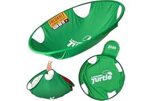 Laundry Turtle Collapsible Laundry Basket | Revolutionary Foldable Laundry Hamper | Innovative Laundry Basket for Dirty Cloth