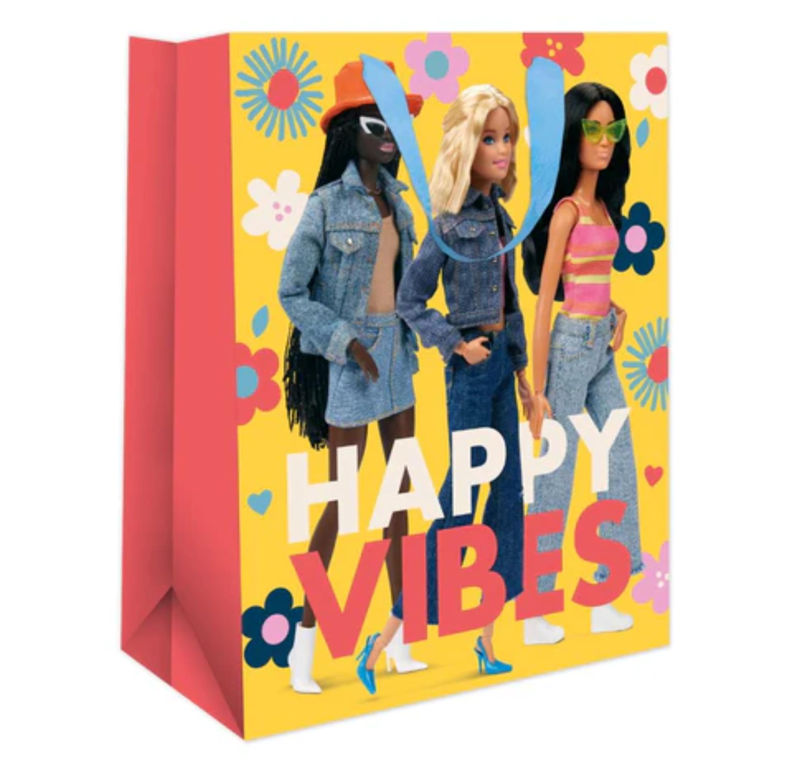 Danilo Promotions LTD Barbie Gift Bag Multipack of 5 Party Bags/Gift Bags Barbie Themed with handles Ideal for Parties & Birthdays