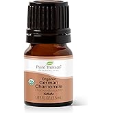 Plant Therapy Organic German Chamomile Essential Oil 2.5 mL (1/12 oz) 100% Pure, Undiluted, Therapeutic Grade