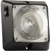 Grote 61221 Square Dome Light with Switches - Clear