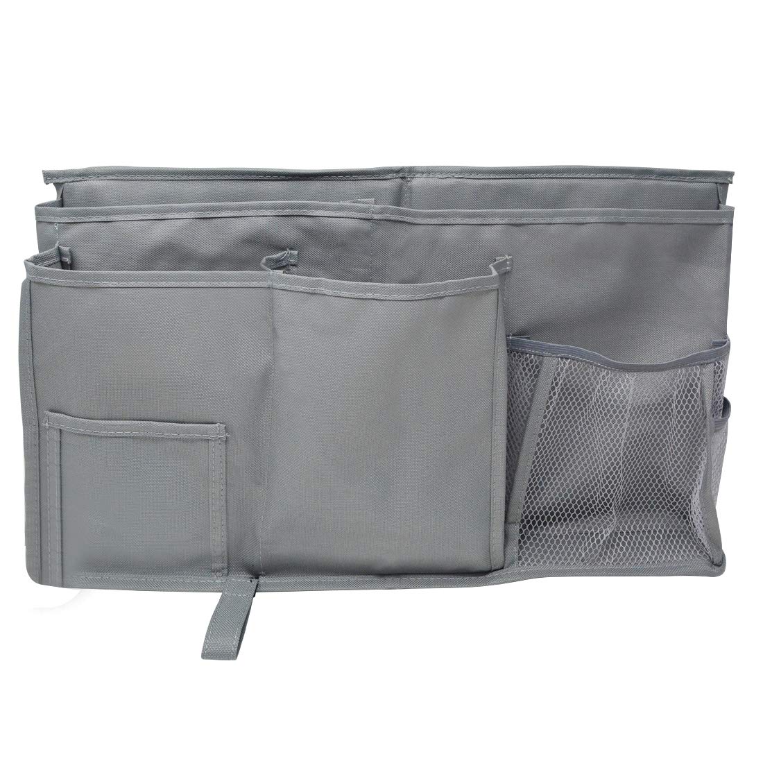 Bedside Storage Bag (8 Pockets) Tongcloud Caddy Hanging Organizer for Headboards, Bed Rails, Dorm Rooms, Bunk Beds, Apartments, Bathrooms