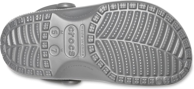 Unisex Classic Clog, Slate Grey, 33/34 EU
