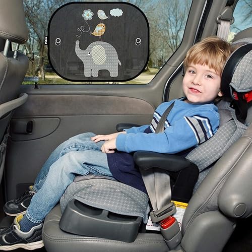 Retractable Sun Shade For Car Car Sun Shades For Baby, Pack Mesh