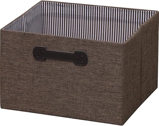 Amazon アイリスオーヤマ ボックス インナーボックス 幅33 6 奥行26 8 高さ22cm ブラウン Fib M33 収納ケース ボックス オンライン通販