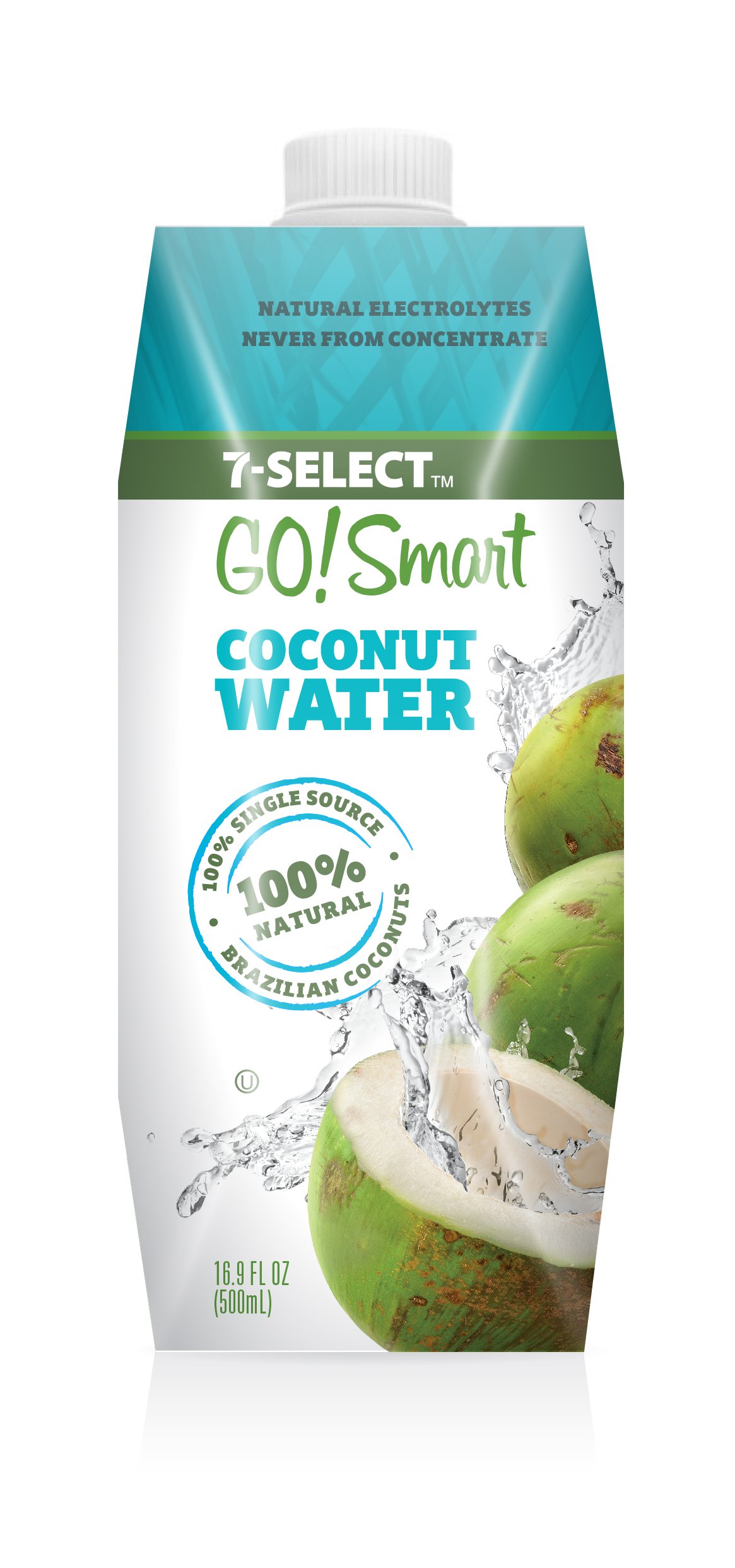 7Select GO!Smart Coconut Water 16.9 oz (Coconut Pineapple