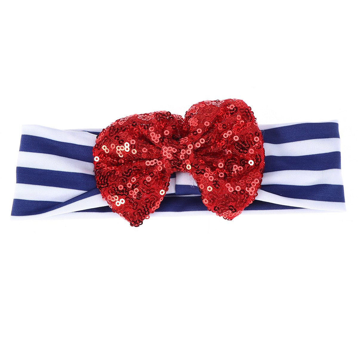Toymytoyベビーガールズストライプヘアバンドスパンコール蝶結びカチューシャターバンヘッドラップ4th 7月縄目 レッド ボウタイ ブルーストリップ B07f325k7z ヘアアクセサリ 最新 Toymytoyベビーガールズストライプヘアバンドスパンコール蝶結びカチューシャターバンヘッドラップ4th 7月縄目 レッド ボウタイ ブルーストリップ B07f325k7z ヘアアクセサリ 最新