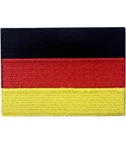 BEBUZ Slovenia Flag Embroidered Patch Iron On Sew On Iron On