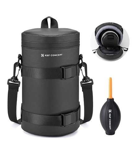 Nikon F60D 、SIGMA 24-70mm 、70-300mm バッグ Amazon.com : Navitech Black Water Resistant Camera Lens Case