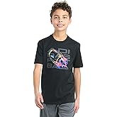 adidas Boys Short Sleeve Flame Football Tee