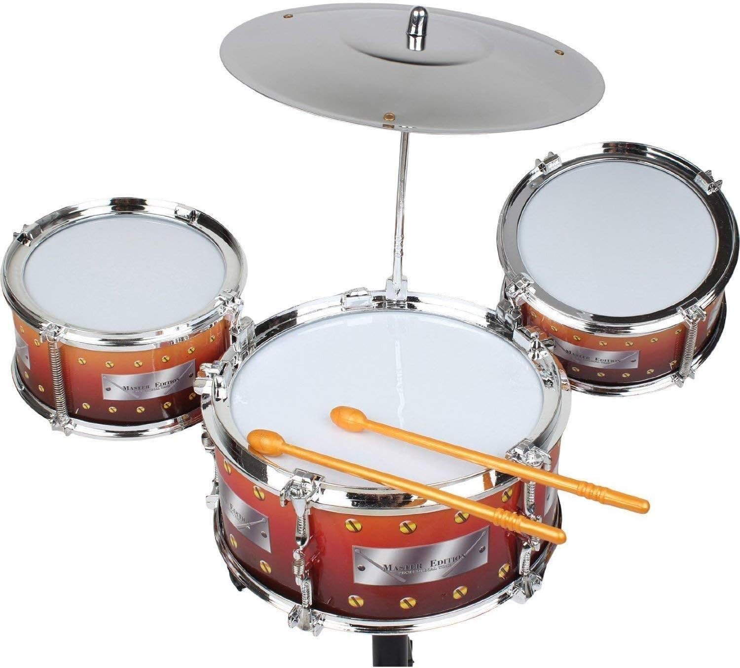 munchkin land Toys Jazz Drum Set, 14 Pieces, TH688-3 / 0809D