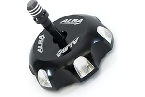 ALBA RACING ATV Gas Cap compatible with Yamaha Banshee (1987-2006), Warrior 1987-2004) and Blaster (1988-2006) Black