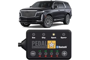 PEDAL COMMANDER for Cadillac Escalade 2021-2025 Throttle Response Controller Fits: Base, Luxury, Platinum, Premium, Premium Luxury, Sport, Standard, 6.2L Cadillac Escalade Accessories