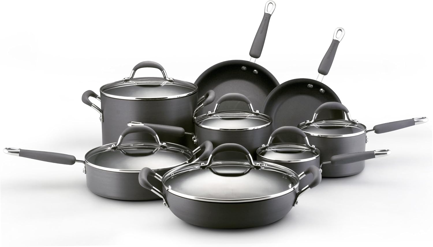 KitchenAid Gourmet Essentials Hard Anodized Nonstick 14