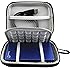 Lacdo EVA Shockproof Carrying Travel Case for 2.5-Inch Portable External Hard Drive, GPS Camera and External Battery Pack