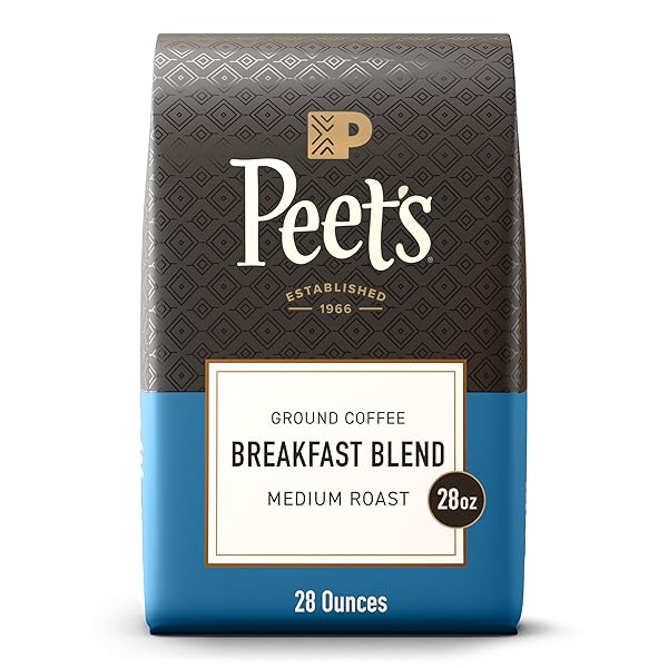 PEET’S COFFEE, MEDIUM ROAST GROUND COFFEE, 100% ARABICA...