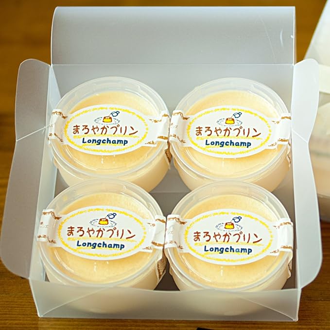 Amazon まろやか プリン 4個入り ギフト 用 Longcham ロンシャン プリン 通販