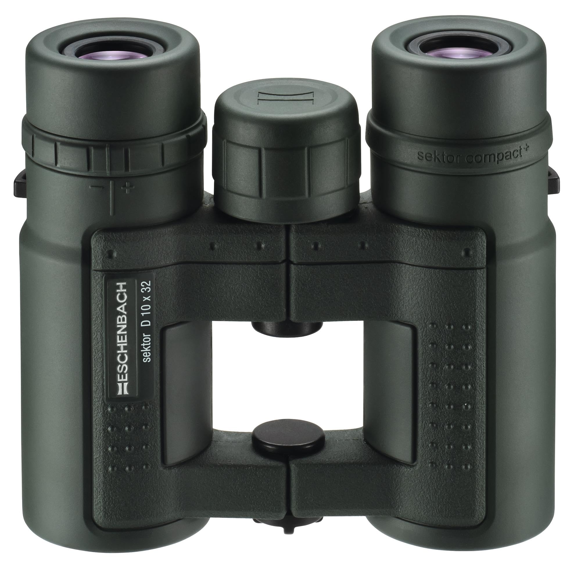 Eschenbach OPTIK sektor D 10x32 compact+ binoculars, green 4251132
