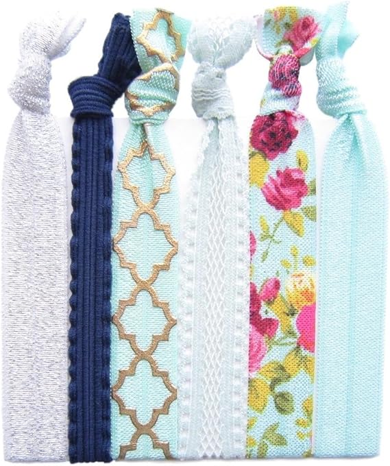 Amazon Co Jp ジョーダイ Joudai ヘアタイ 6本セット ヘアアクセサリー ヘアゴム ポニーテール 髪飾り 髪留め Sa 277 G 服 ファッション小物