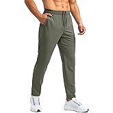 G Gradual 30"/32"/34" Inseam Tall Mens Sweatpants with Zipper Pockets Stretch Golf Workout Pants for Men Casual Athletic