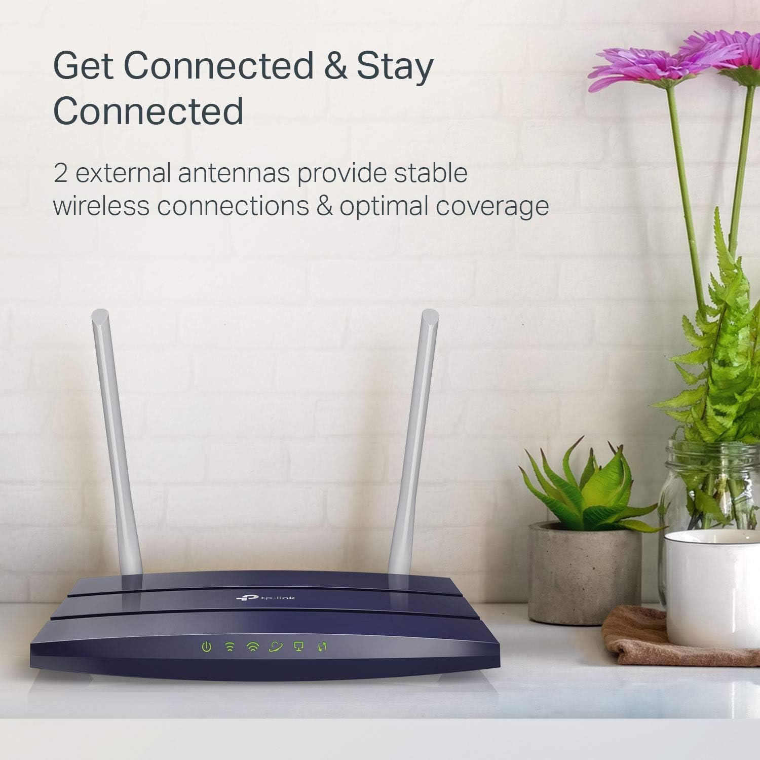 TP-Link AC1200 WiFi Router (Archer A5) - Dual Band Wireless Internet Router, 4 x 10/100 Mbps Fast Ethernet Ports, Supports Guest WiFi, Access Point Mode, IPv6 and Parental Controls: Computers & Accessories