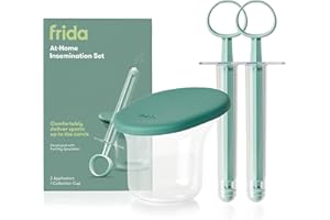 Frida Fertility at-Home Insemination Kit Developed with Specialists for Family Planning and Pregnancy Support, Minimal Sperm Waste, 2 Applicators + Collection Cup