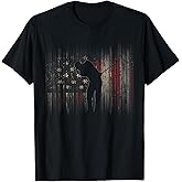 American Flag Golf Apparel - Golf T-Shirt