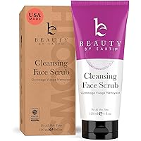 Exfoliating Face Wash & Exfoliating Face Scrub (2 in 1) - USA Made with Natural & Organic Ingredients Facial Exfoliator Scrub