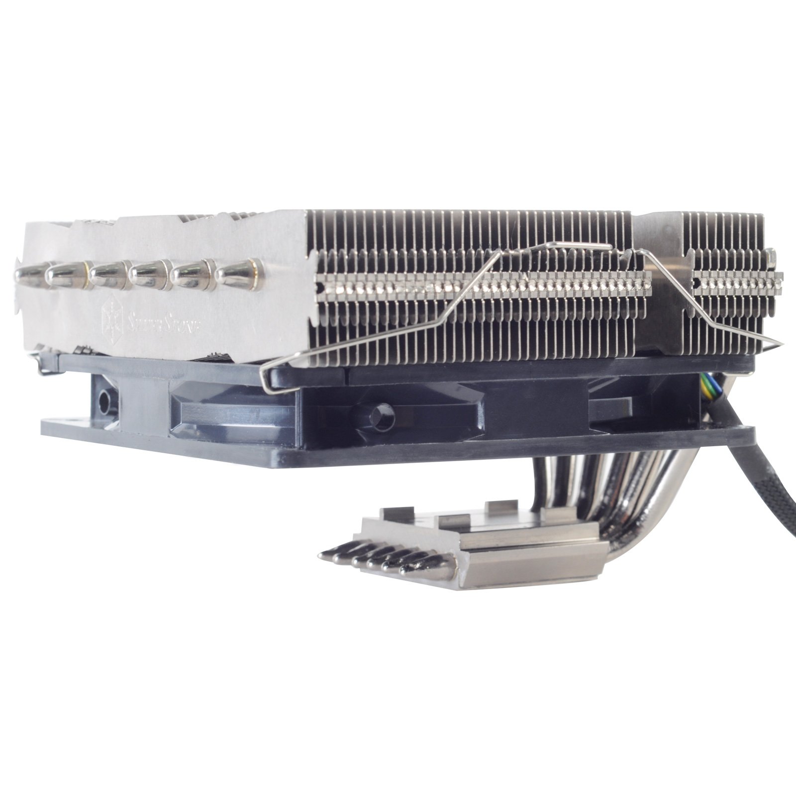 SilverStone Technology Tek Compact 82mm Tall CPU Cooler with Universal Intel/AMD Including AM4 Support NT06-PRO-V2