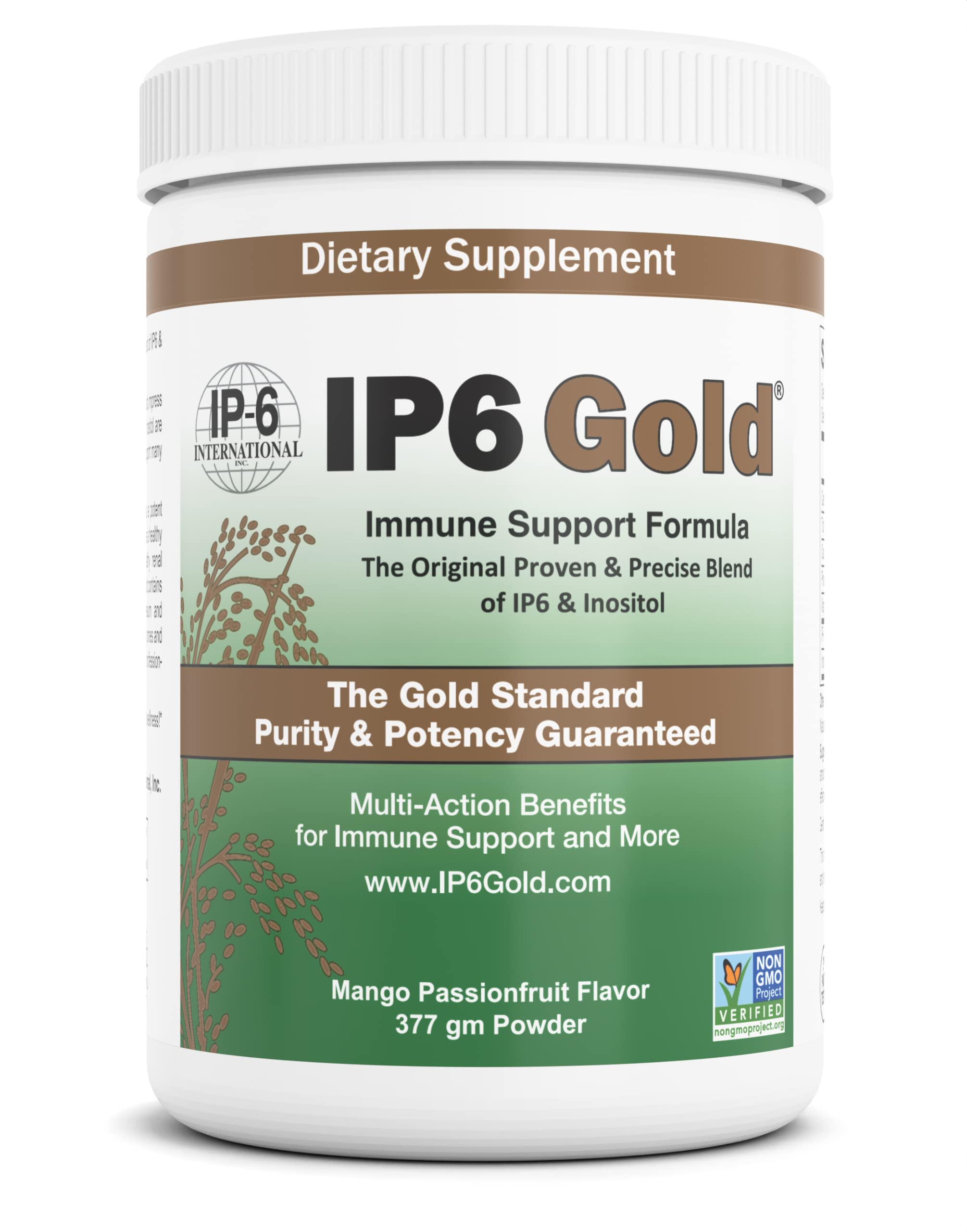 IP-6 Gold Powder Mango Passionfruit Flavor, 60 Servings