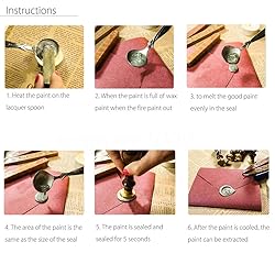 Mingting Wax Seal Stamp Kit,Mingting Classical
