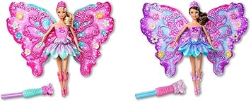 muñeca barbie hada alas magicas